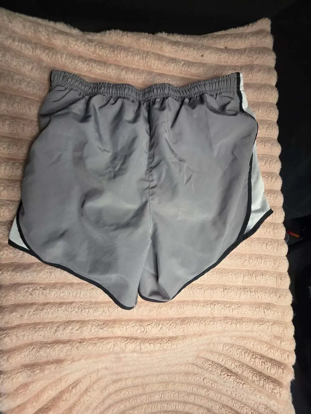 Nike Dri-FIT Tempo Running Shorts Grey/Black Size XL